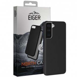 Eiger Galaxy S21 North Case Premium Hybrid Schutzhülle Schwarz (EGCA00291)