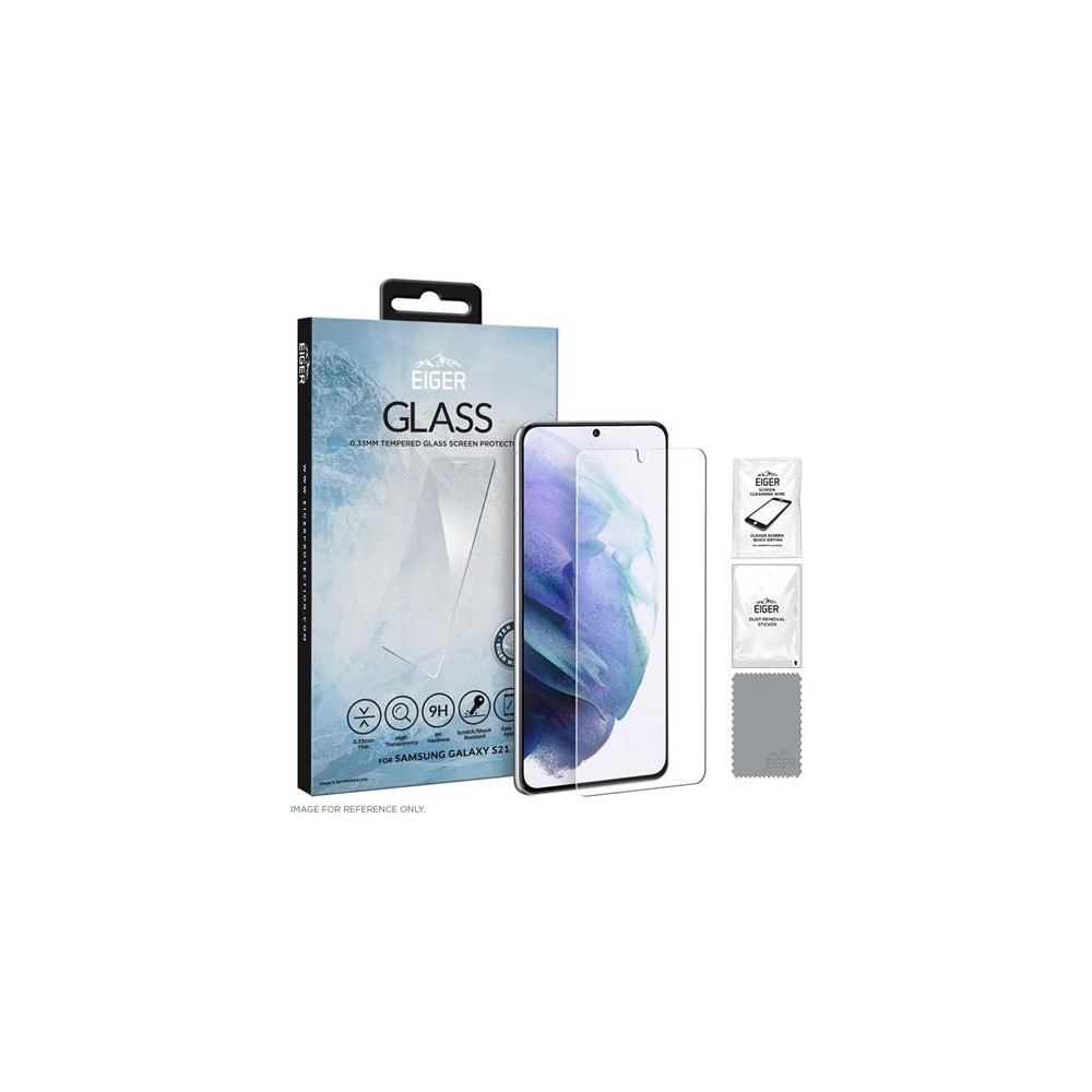 Vetro del display Eiger Samsung Galaxy S21 "2.5D Glass" (EGSP00740)