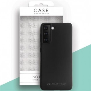 Case 44 Coque en silicone pour Samsung Galaxy S21 Noir (CFFCA0547)