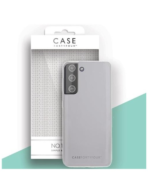 Case 44 Cover posteriore in silicone per Samsung Galaxy S21 trasparente (CFFCA0540)