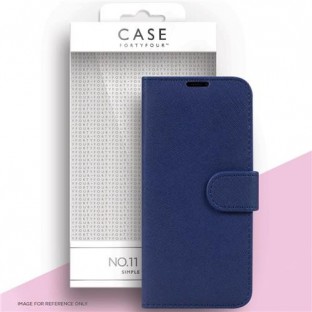 Case 44 foldable case with credit card holder for the Samsung Galaxy S21 Plus Blue (CFFCA0559)