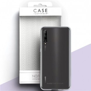 Case 44 Cover posteriore in silicone per Huawei P Smart Pro trasparente (CFFCA0394)