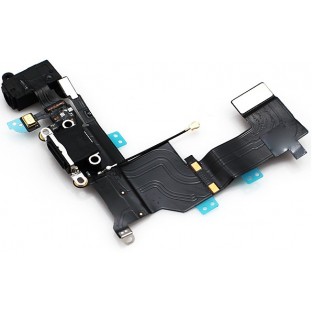prise de charge de l'iPhone SE / Connecteur Lightning noir (A1723, A1662, A1724)