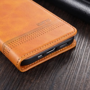 iPhone 12 Mini case / cover in leather look blue