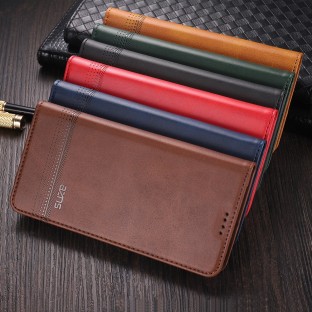 iPhone 12 Mini Leather Look Case / Cover Black