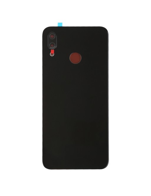 Huawei P20 Lite Back Cover Guscio posteriore con adesivo e lente della fotocamera nera