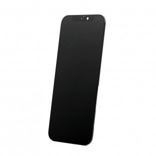 cadre du numériseur d'écran de remplacement pour iPhone 12 / 12 Pro Noir