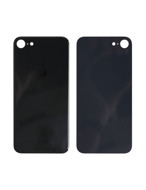 iPhone 8 Backcover Akkudeckel Rückschale Schwarz "Big Hole"