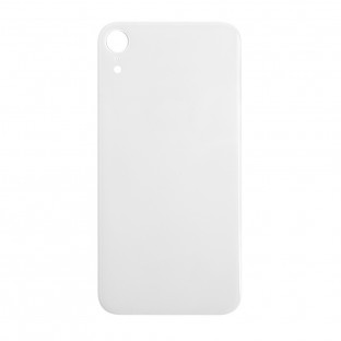 iPhone Xr Coque arrière du couvercle de la batterie Coque arrière blanche "Big Hole" (A1984, A2105, A2106, A2107)