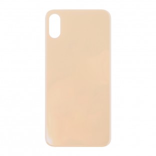 iPhone Xs Back Cover Battery Cover Back Cover Gold "Big Hole" (A1920, A2097, A2098, A2100)