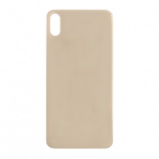 iPhone Xs Max Back Cover Battery Cover Back Cover Gold "Big Hole" (A1921, A2101, A2102, A2104)