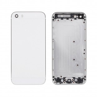 coque arrière pour iPhone 5S Blanc (A1453, A1457, A1518, A1528, A1530, A1533)