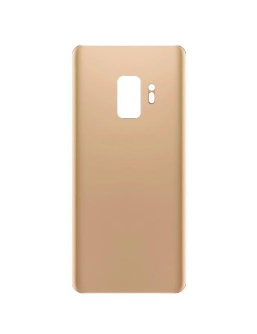 Samsung Galaxy S9 coque arrière avec adhésif or