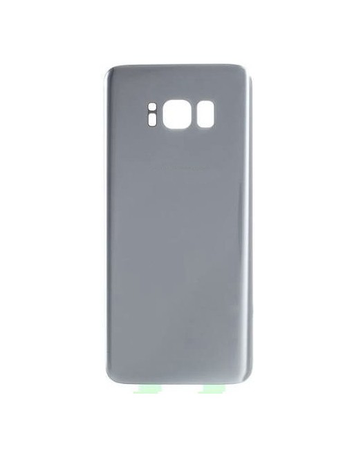 Samsung Galaxy S8 Plus Back Cover Back Shell con adesivo argento