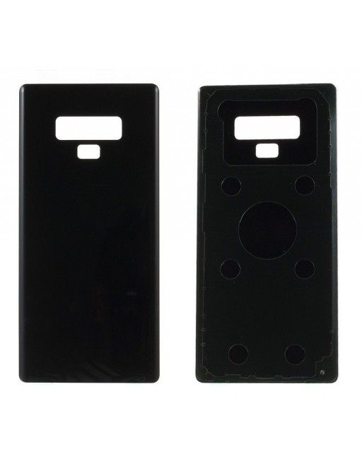 Samsung Galaxy Note 9 Coque arrière avec objectif de caméra et adhésif Noir