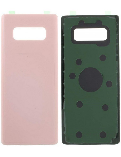 Samsung Galaxy Note 8 Coque arrière avec adhésif rose