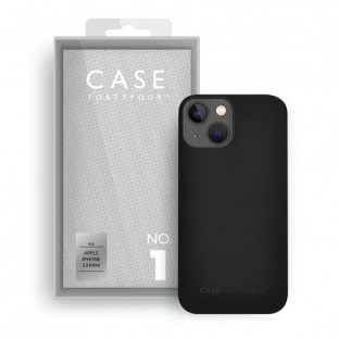 Case 44 Cover posteriore in silicone per iPhone 13 Mini nero (CFFCA0640)