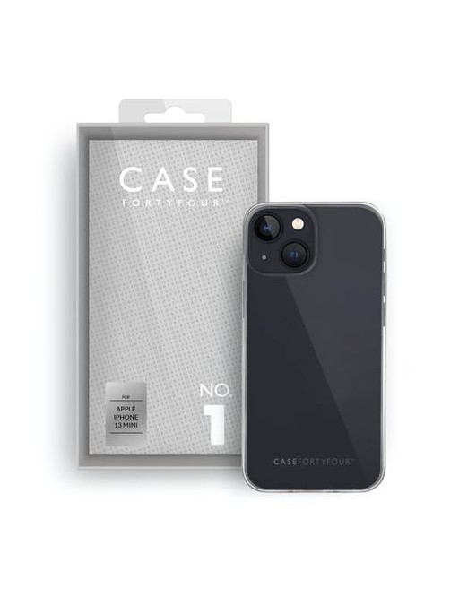 Case 44 Cover posteriore in silicone per iPhone 13 Mini trasparente (CFFCA0630)