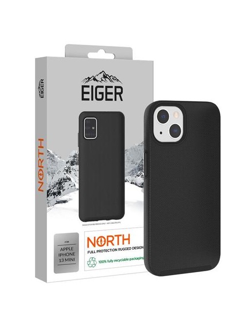 Eiger Apple iPhone 13 Mini Outdoor-Cover North Case Schwarz (EGCA00327)