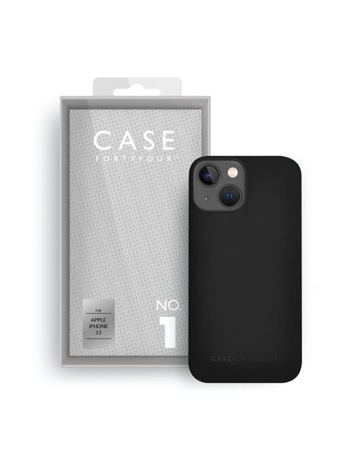 Case 44 Coque arrière en silicone pour iPhone 13 Noir (CFFCA0641)