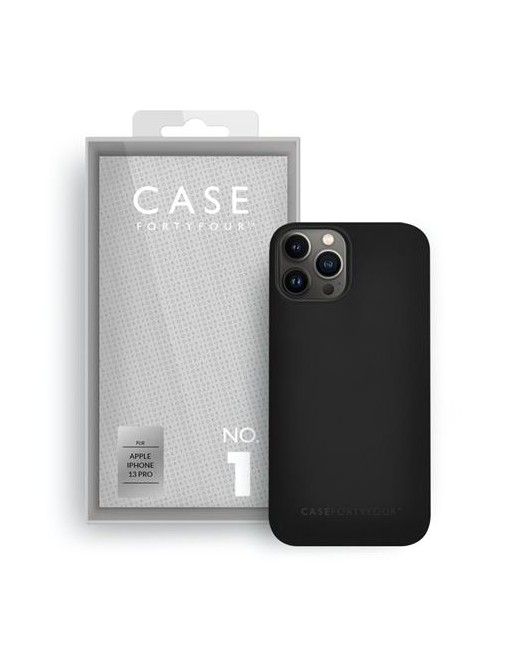 Case 44 Cover posteriore in silicone per iPhone 13 Pro Nero (CFFCA0643)