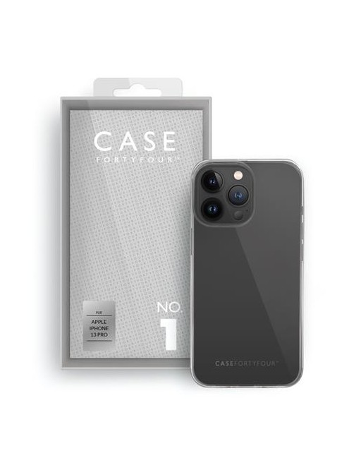 Case 44 Coque arrière en silicone pour iPhone 13 Pro Transparent (CFFCA0639)
