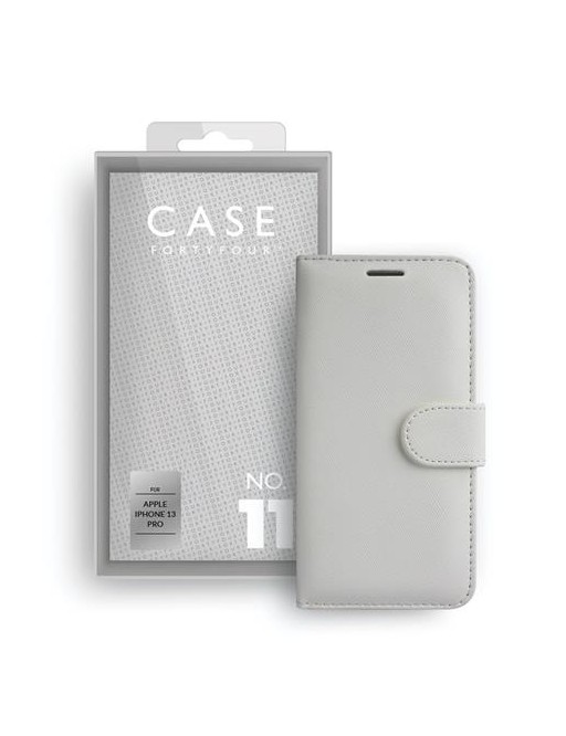 Case 44 faltbare Hülle mit Kreditkarten-Halterung für das iPhone 13 Pro Weiss (CFFCA0661)
