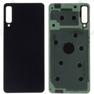 Samsung Galaxy A7 (2018) Backcover Battery Cover Back Shell Black with Adhesive