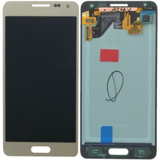 Samsung Galaxy Alpha LCD Digitizer Front Replacement Display Gold