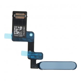 Bouton d'alimentation & capteur d'empreintes digitales Câble Flex pour iPad Air (2020) Bleu