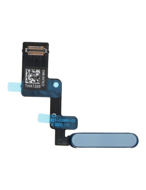 Bouton d'alimentation & capteur d'empreintes digitales Câble Flex pour iPad Air (2020) Bleu