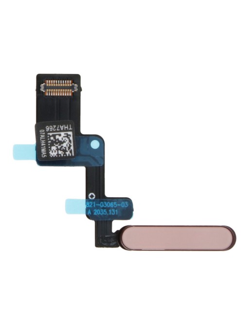 Bouton d'alimentation & capteur d'empreintes digitales Câble flexible pour iPad Air (2020) Rose