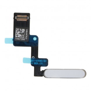 Bouton d'alimentation & capteur d'empreintes digitales Câble flexible pour iPad Air (2020) Blanc