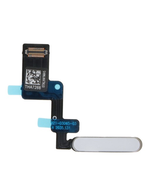 Bouton d'alimentation & capteur d'empreintes digitales Câble flexible pour iPad Air (2020) Blanc