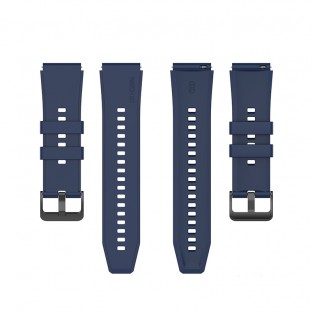 Cinturino in silicone per Huawei Watch GT2 46mm Blu