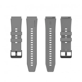Bracelet en silicone pour Huawei Watch GT2 46mm Gris