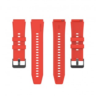 Silikon-Armband für Huawei Watch GT2 46mm Rot
