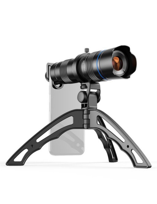 Double adjustable external HD zoom telescope with tripod