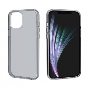 Protective cover transparent black for iPhone 12 / iPhone 12 Pro