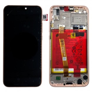 Ersatzdisplay für Huawei P20 Lite LCD Digitizer Ersatzdisplay + Rahmen vormontiert Pink