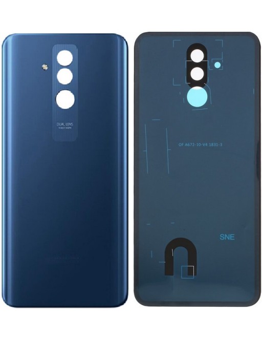 Huawei Mate 20 Lite Back Cover Back Shell con adesivo blu