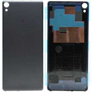 Sony Xperia XA Backcover Rückschale mit Kleber Schwarz