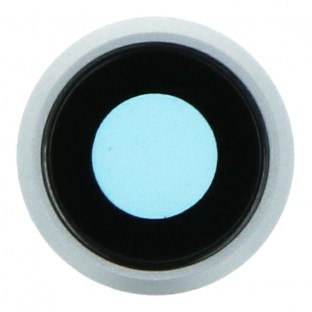 Rear Camera Lens & Bezel for iPhone 8/SE 2020 Silver