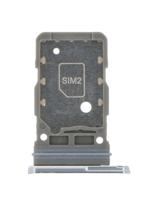 Samsung Galaxy S21 5G Dual SIM Tray Adaptateur de glissière de carte Argent