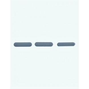 set of 3 power volume mute & side buttons for iPad Mini 4/ Mini 5/ Air 2/ Pro 12.9 2015/ Pro 9.7 2016/ Pro 12.9 2017 Gray