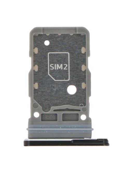 Adattatore a slitta per doppia scheda SIM Samsung Galaxy S21 5G Nero