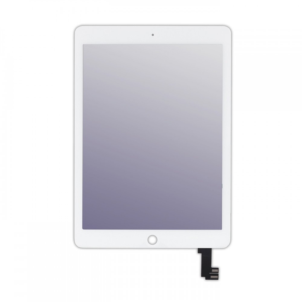 digitateur en verre pour écran tactile de l'iPad Air 2 Blanc (A1566, A1567)