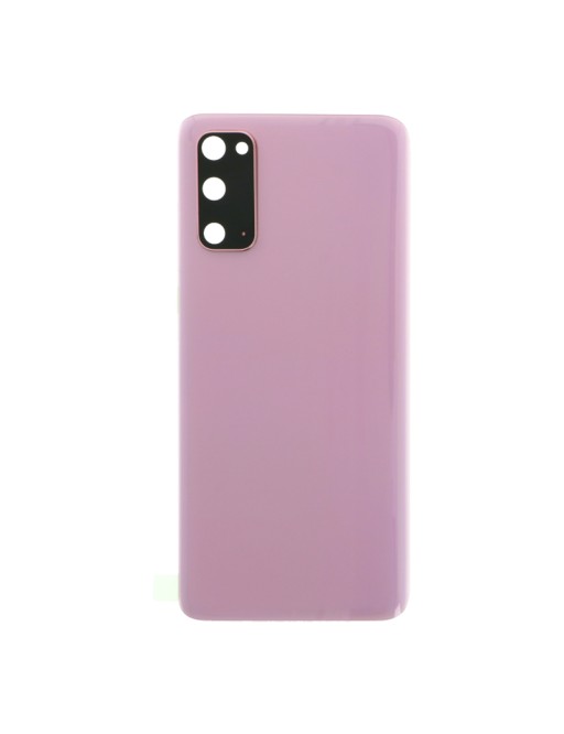 Samsung Galaxy S20/ S20 5G Backcover Battery Cover with Camera, Adhesive and Bezel Pink