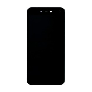 Huawei P8 Lite 2017 Ersatzdisplay mit Rahmen Schwarz