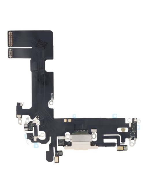 câble flexible de recharge pour iPhone 13 Blanc